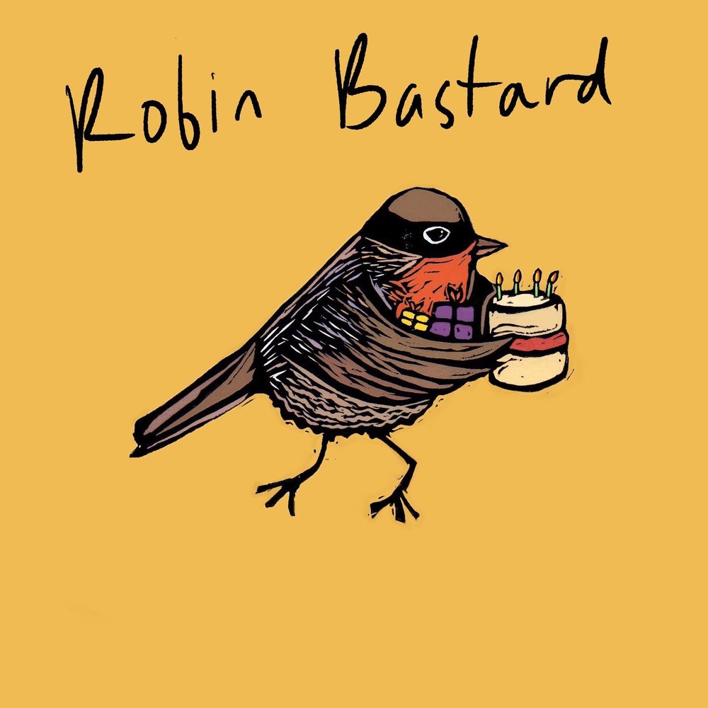 Robin Bastard greeting card