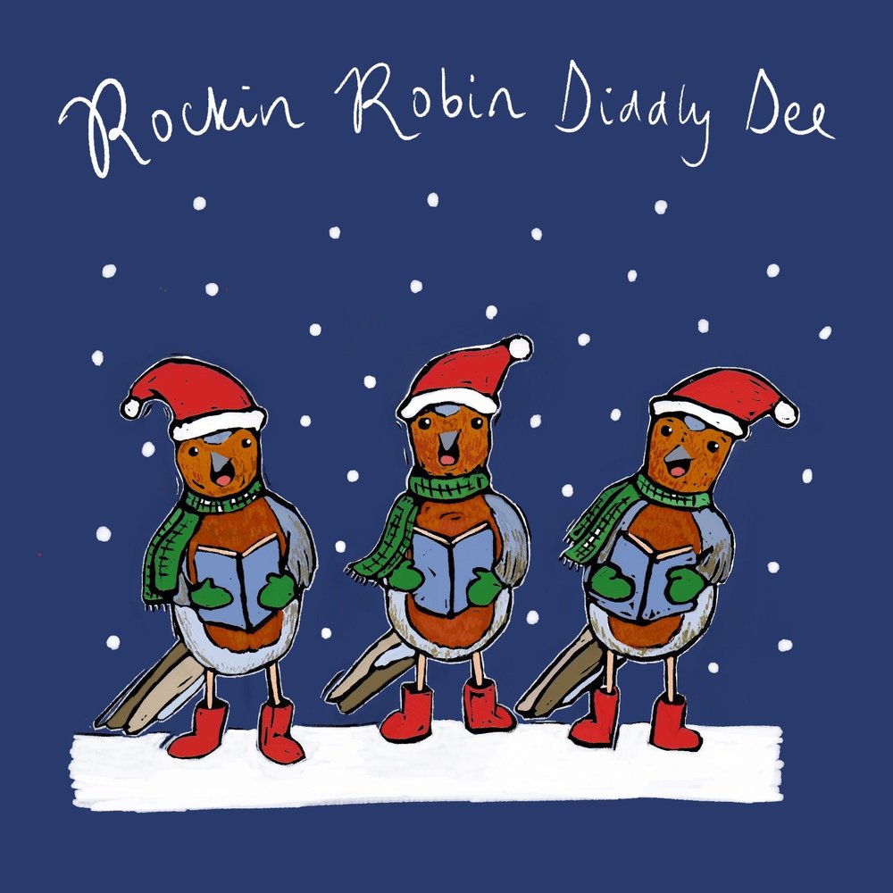 Rockin Robins card artwork