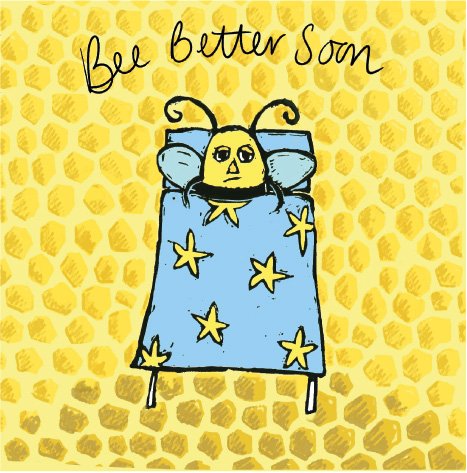 Bee Better Soon card artwork