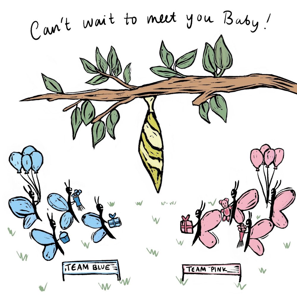 Can't Wait to Meet You greeting card