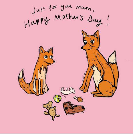 Just for You Mum greeting card