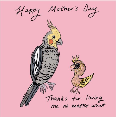 Thanks for Love greeting card