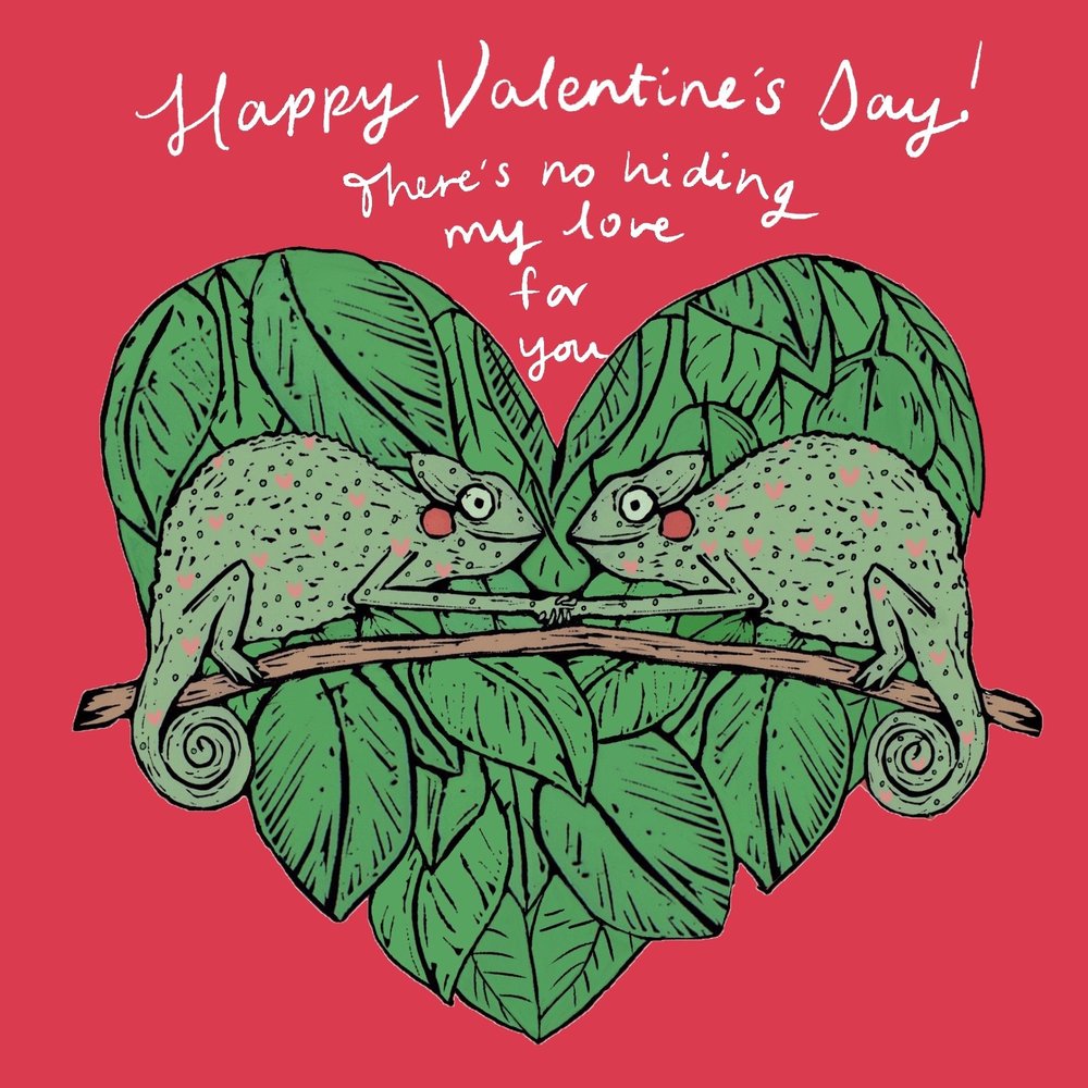 There's No Hiding My Love card artwork