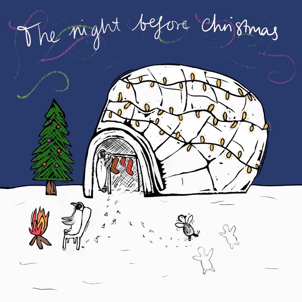 Christmas Igloo greeting card