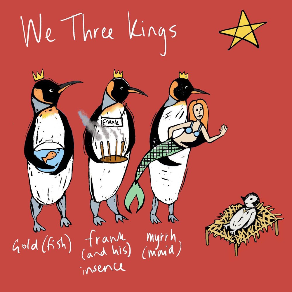 We Three Kings greeting card