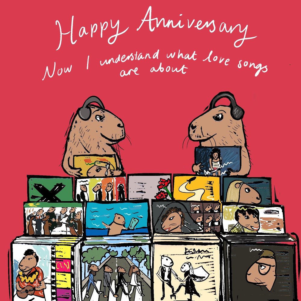 Love Songs greeting card