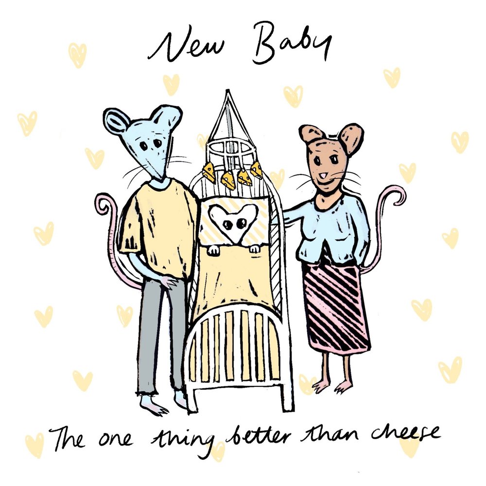 Better Than Cheese greeting card