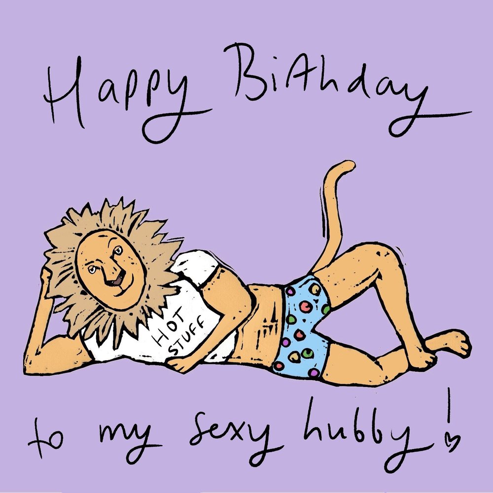 Sexy Hubby card artwork