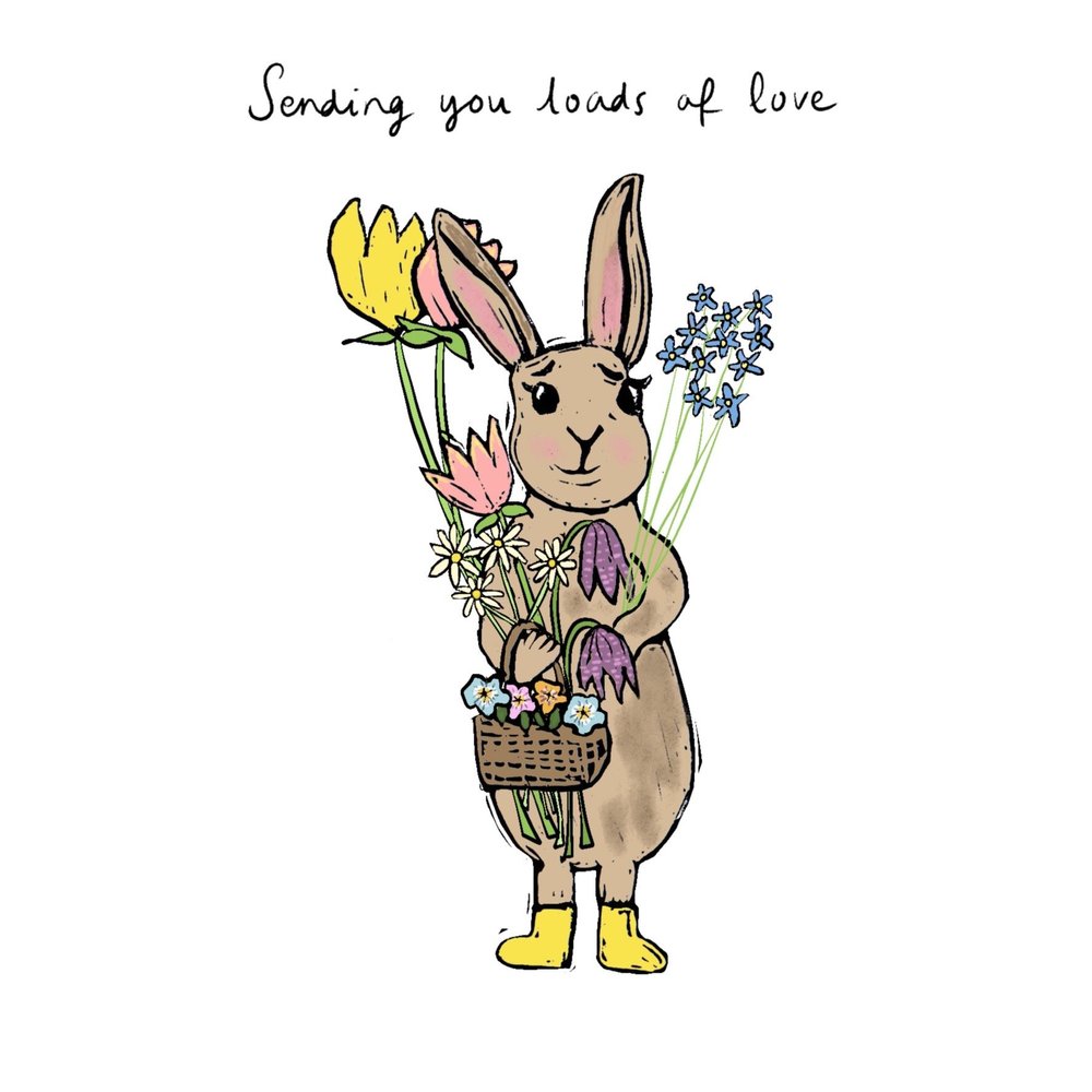 Loads of Love greeting card