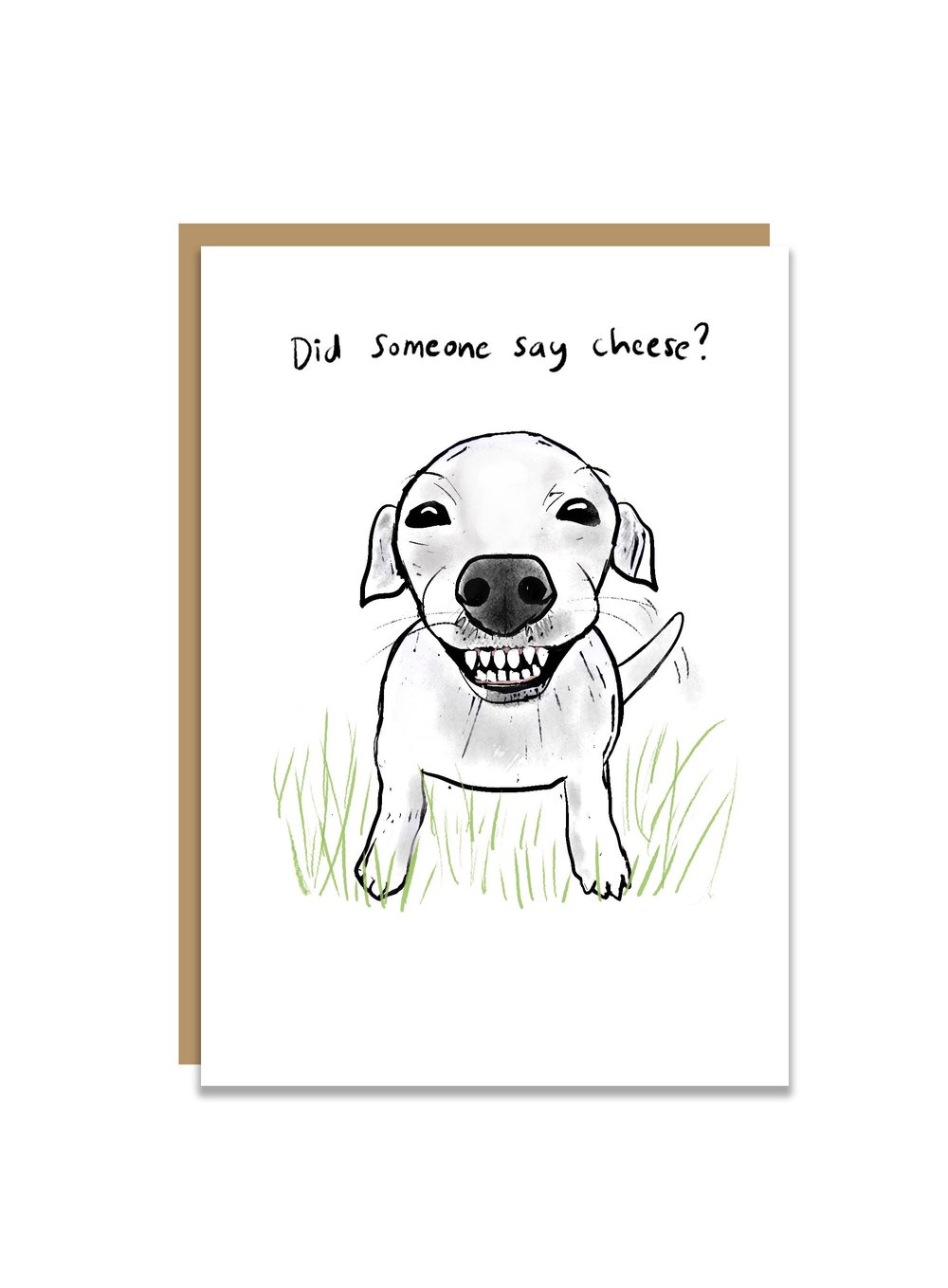 Cheese greeting card