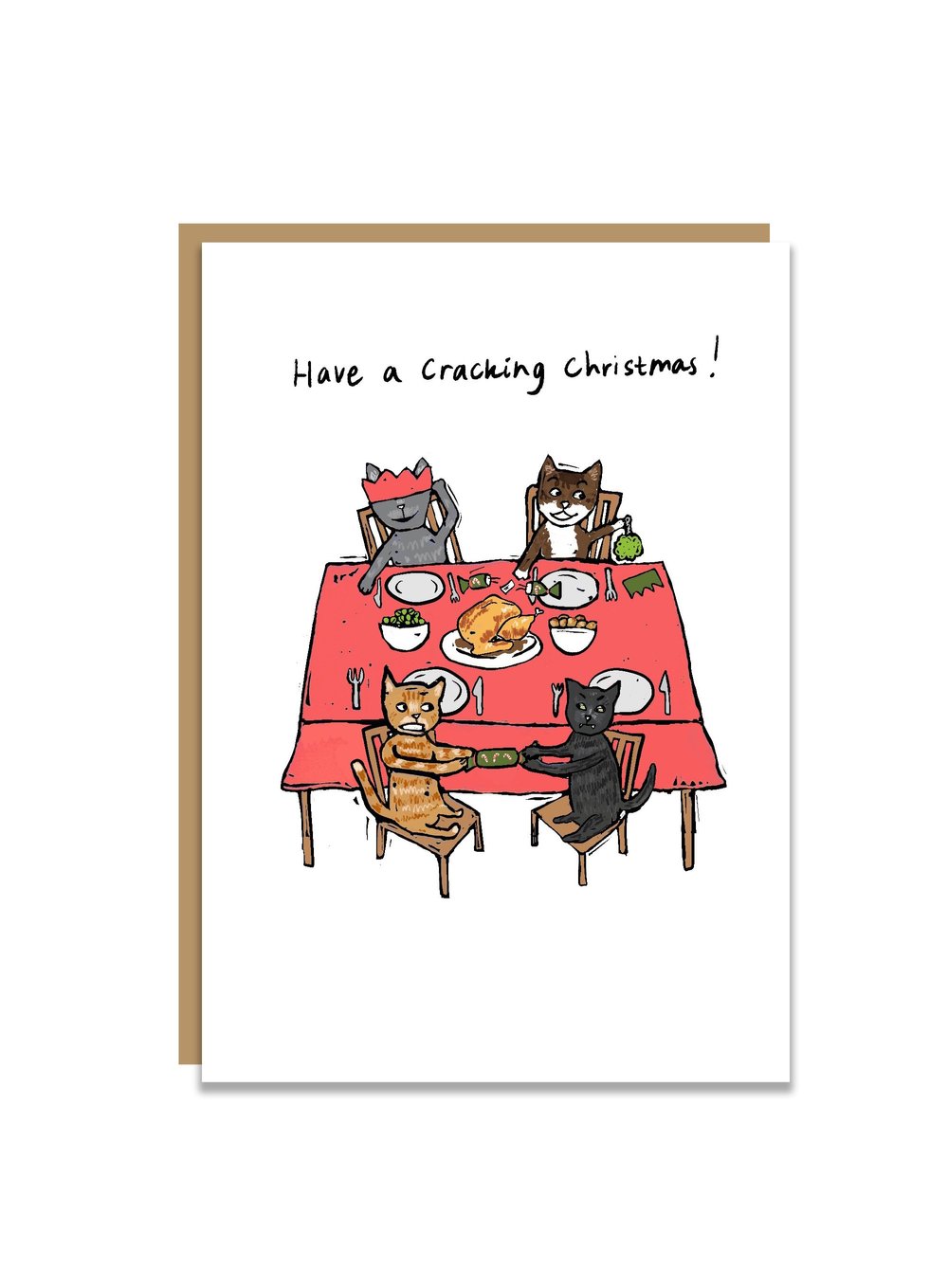 Cracking Christmas card artwork