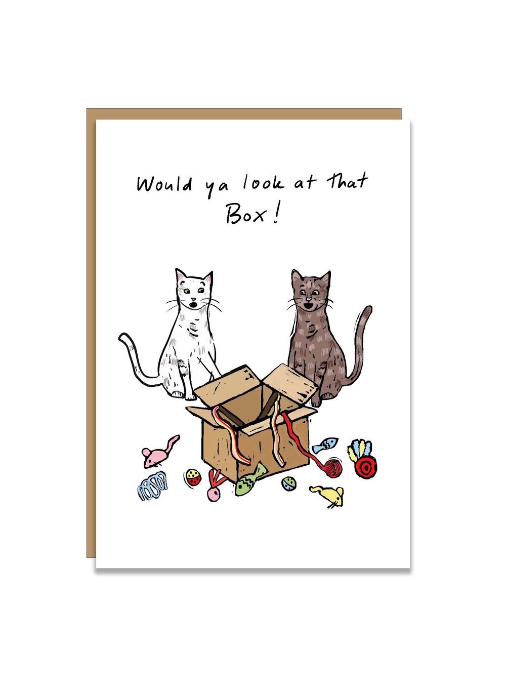 Look at That Box greeting card