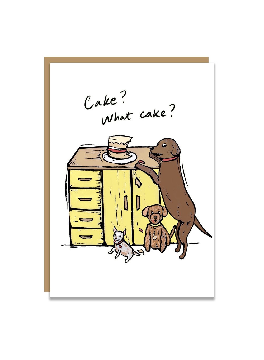 What Cake? greeting card